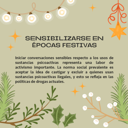 Sensibilizarse en Épocas Festivas